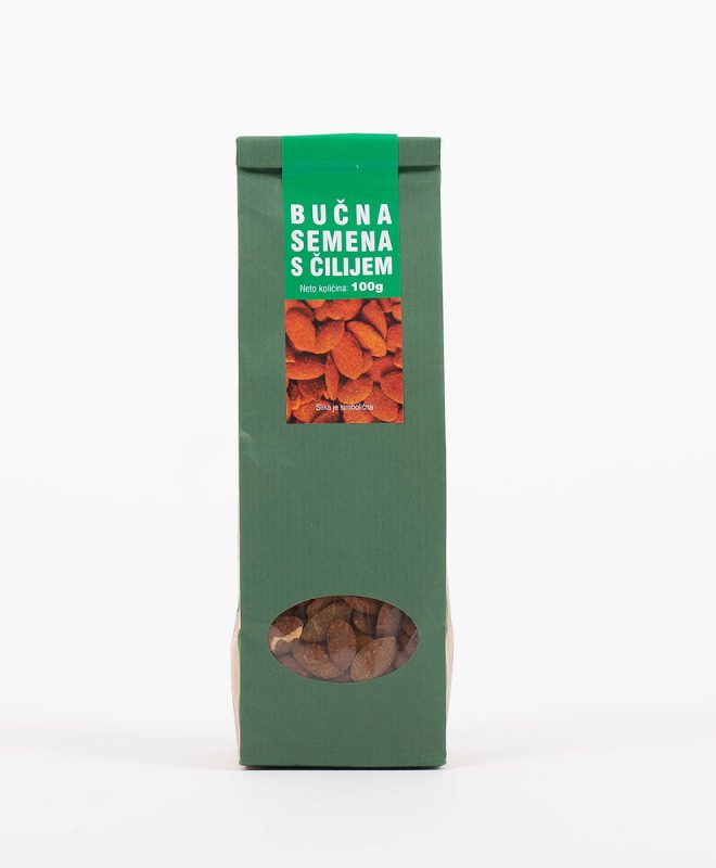 Bučna semena s čilijem (100g)