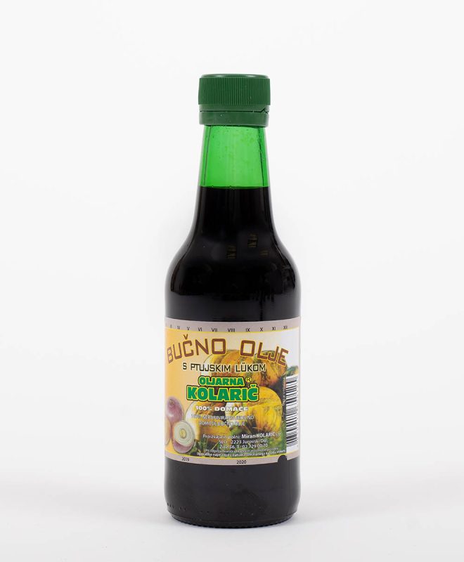 Bučno olje s ptujskim lükom Kolarič (0,25l)