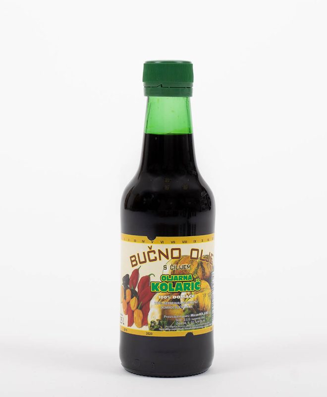 Bučno olje s čilijem Kolarič (0,25l)