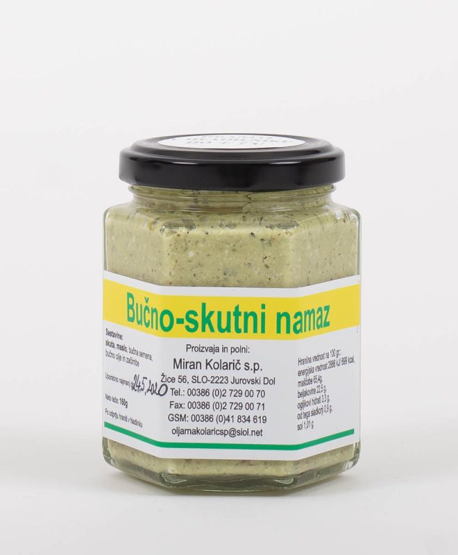 Bučno skutni namaz (160g)