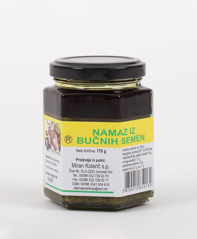 Namaz iz Bučnih semen (170g)