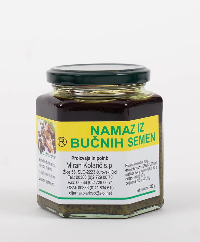 Namaz iz Bučnih semen (340g)