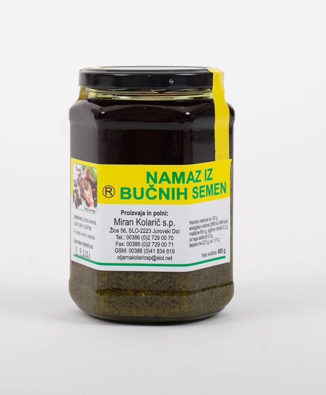 Namaz iz Bučnih semen (680g)