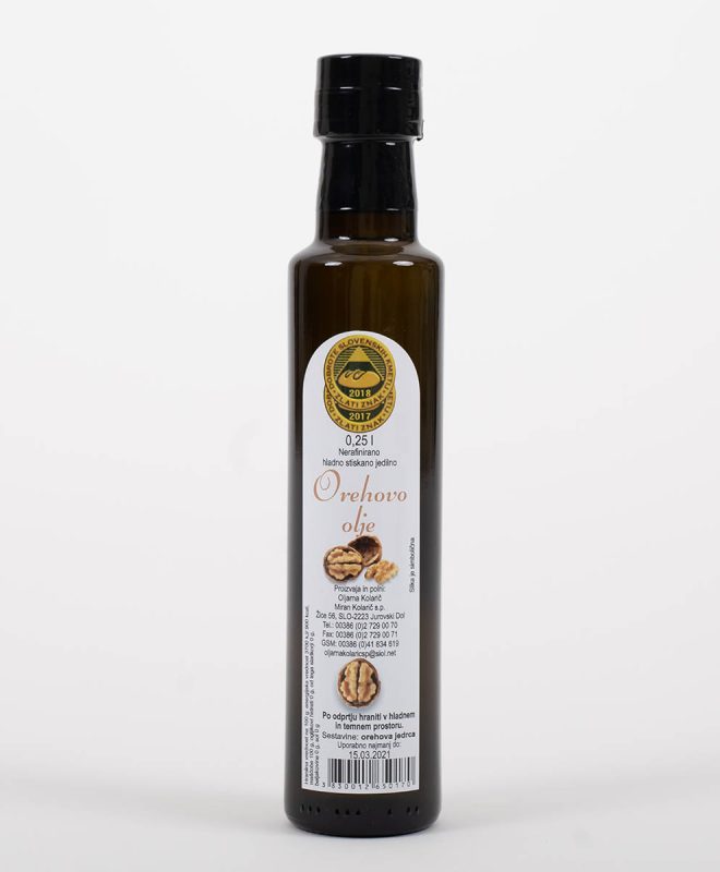 Orehovo olje Kolarič (0,25l)